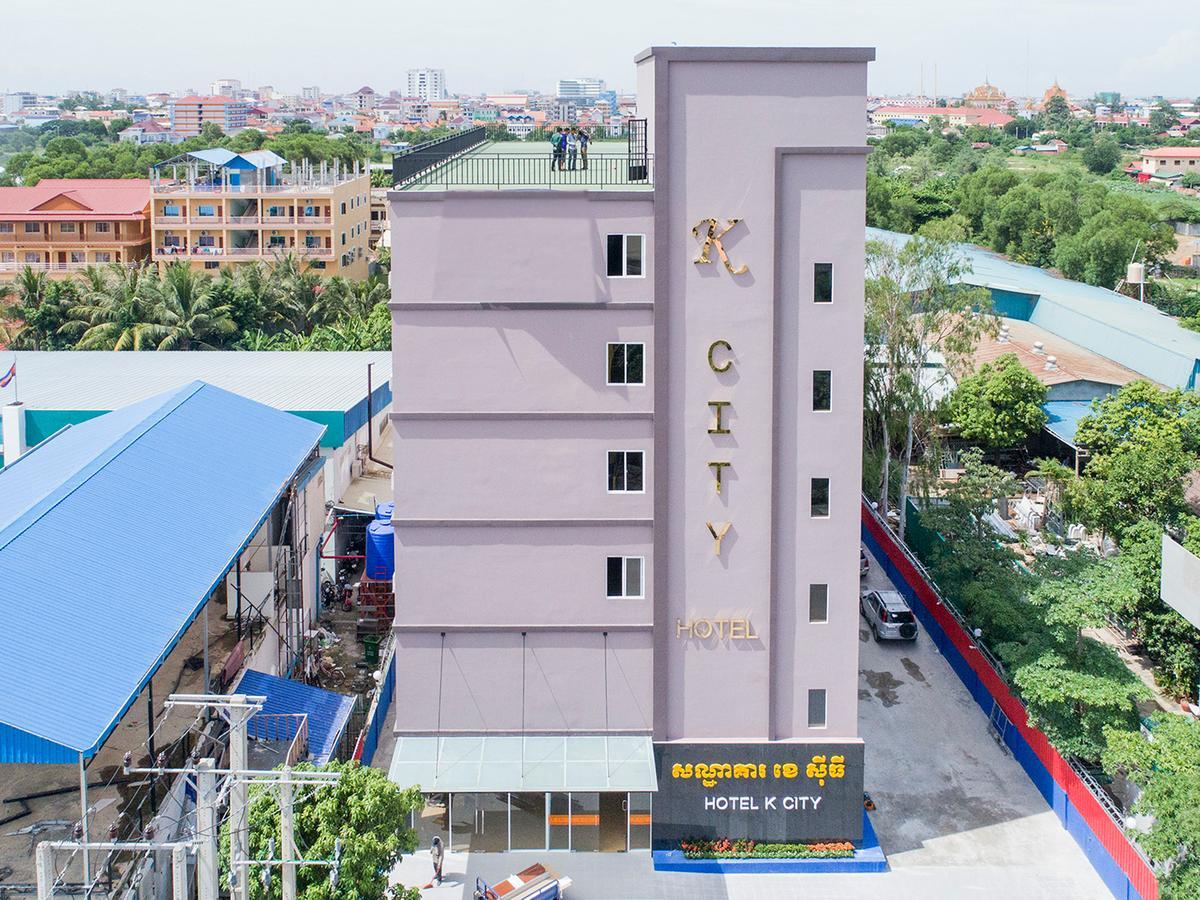 K City Hotel Phnom Penh Exteriör bild